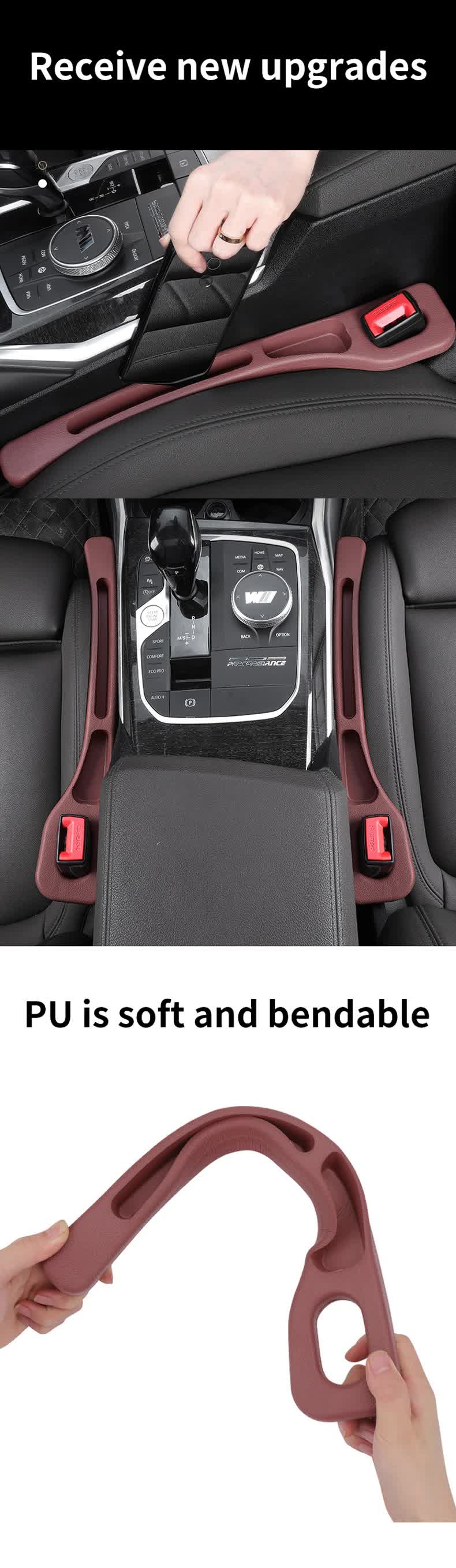 Black Car Seat Gap Filler 2 — view 10