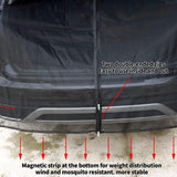 Black Magnetic Car Window Sun Shade — view 10