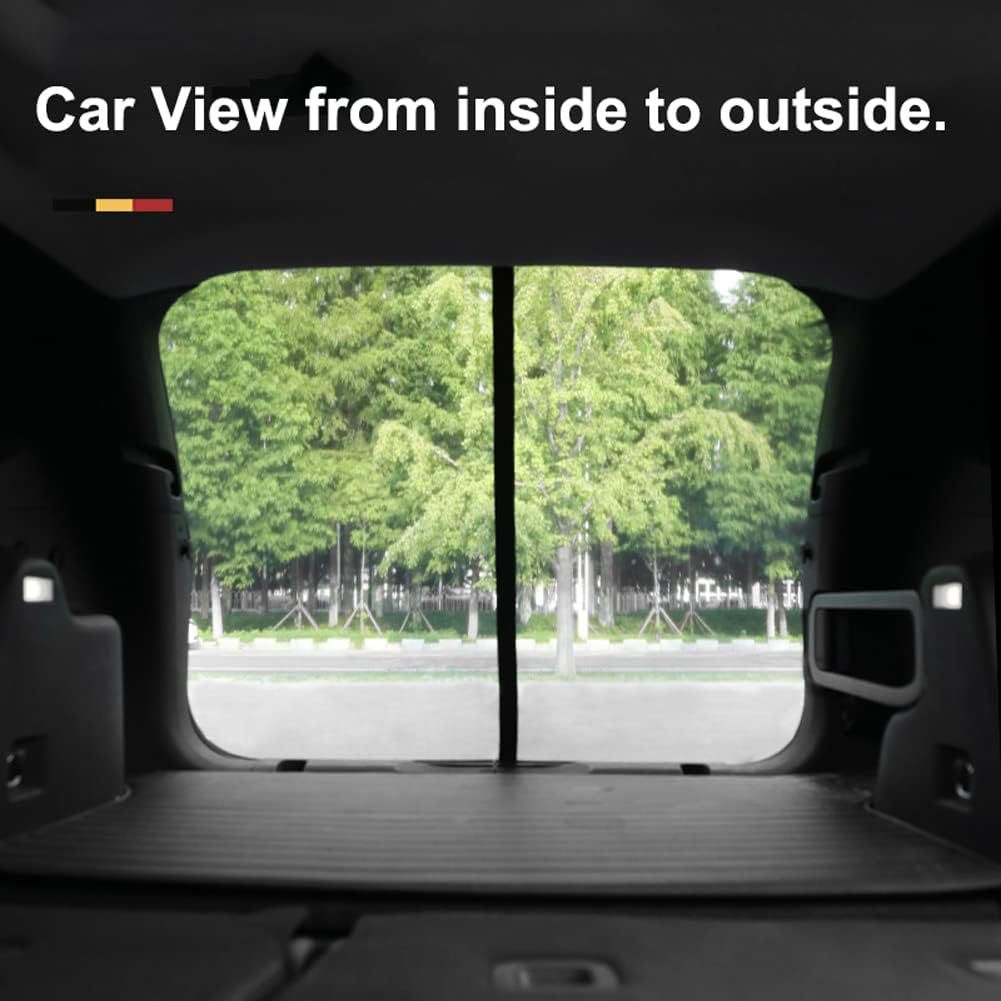 Black Tailgate Mosquito Net Screen Magnetic — view 4