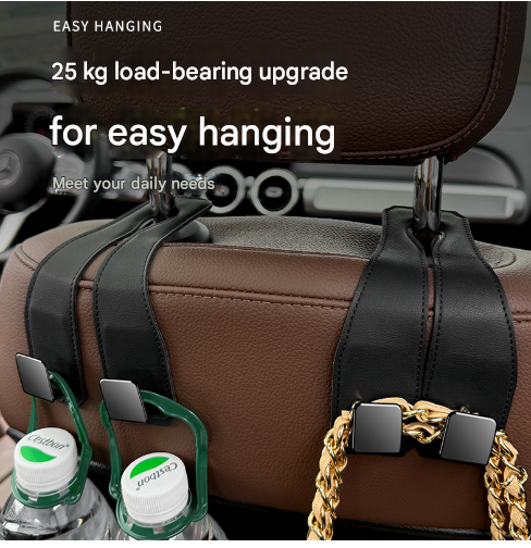 Heavy Duty Car Headrest Hooks Set of 4 — view 7
