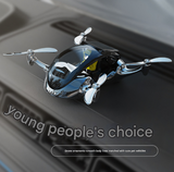Silver Solar Powered Drone Car Air — view 4