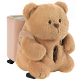 Plush Car Tissue Holder with Storage — view 5
