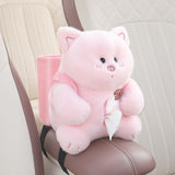 Plush Car Tissue Holder with Storage — view 2
