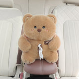 Plush Car Tissue Holder with Storage — view 7