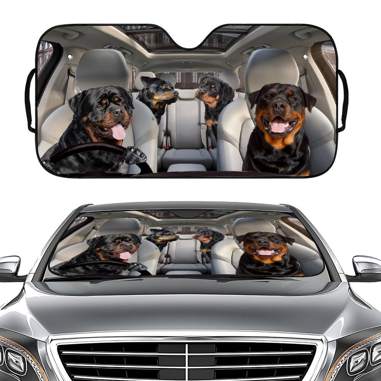 Driving Car Sunshade for Windshield UV — view 5