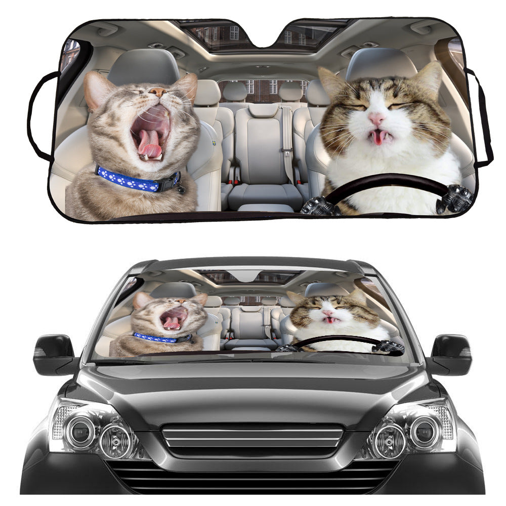 Driving Car Sunshade for Windshield UV — view 4