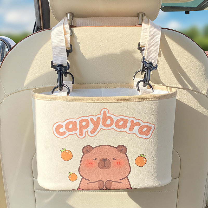 Adorable Car Trash Holder — view 2