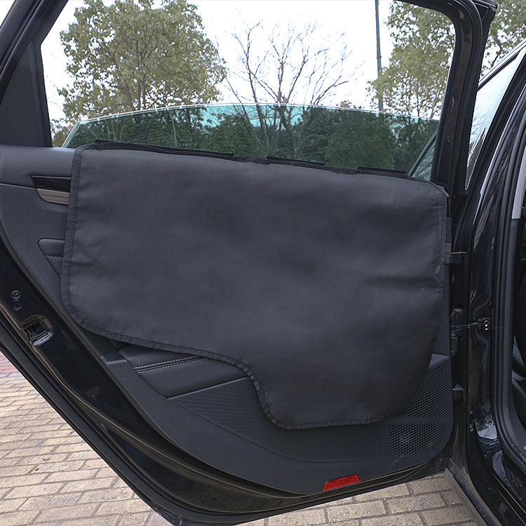Pet Car Door Protector with Storage — view 5