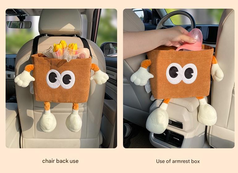 Cute Cartoon Car Trash Bin — view 8