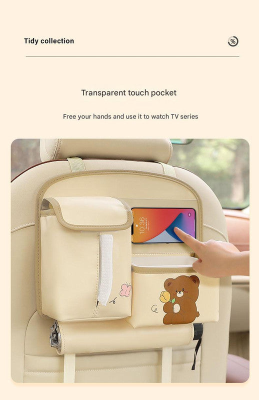 Car Seat Back Organiser with Practical — view 7
