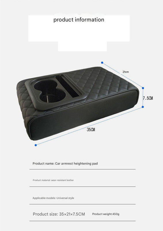 PU Leather Armrest Riser Pad — view 8