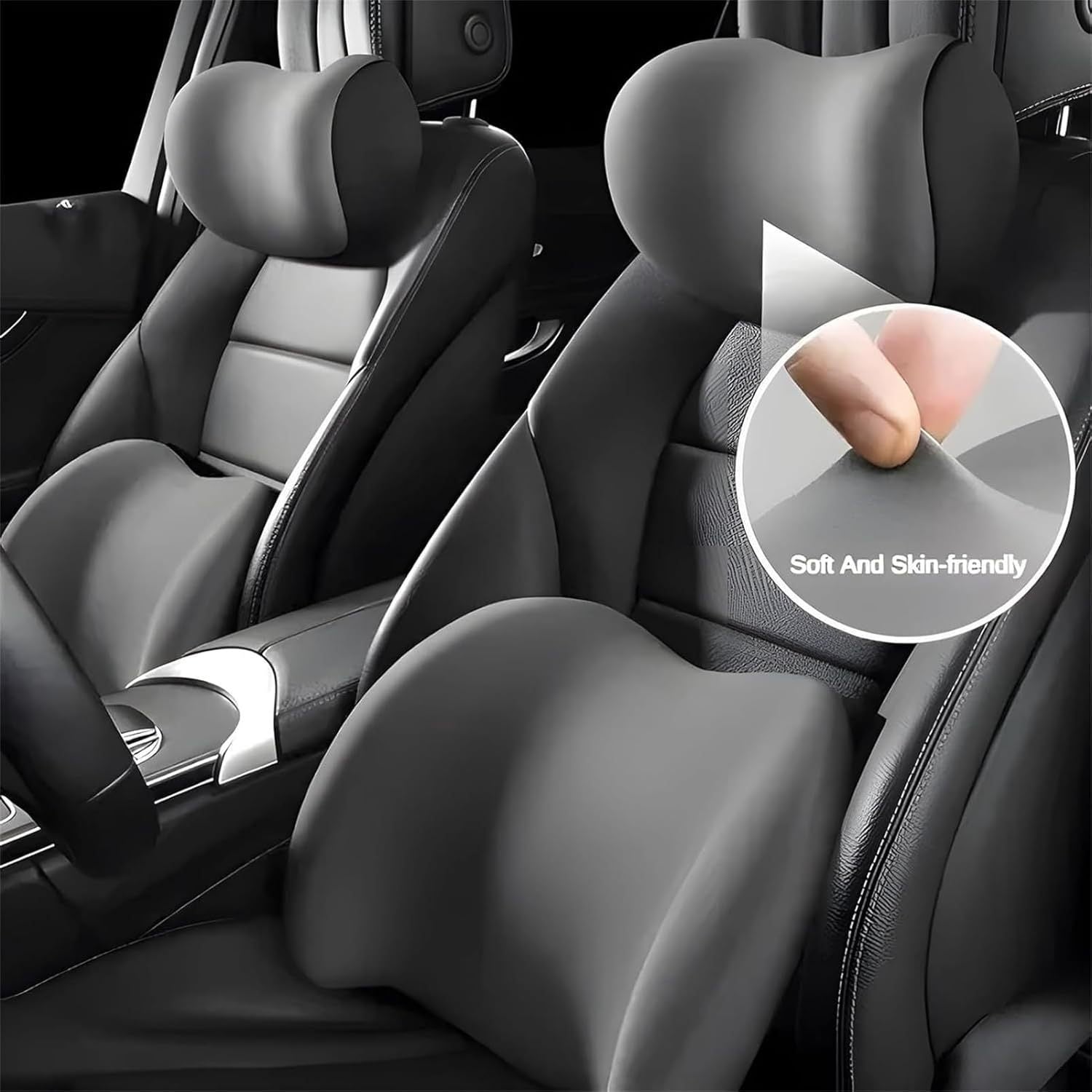 Ergonomic Memory Foam Car Headrest — view 9