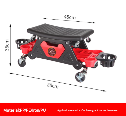 Auto Repair Polishing Stool Detachable Seat — view 6