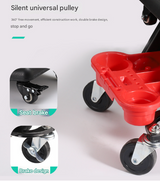 Auto Repair Polishing Stool Detachable Seat — view 3