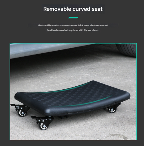 Auto Repair Polishing Stool Detachable Seat — view 4