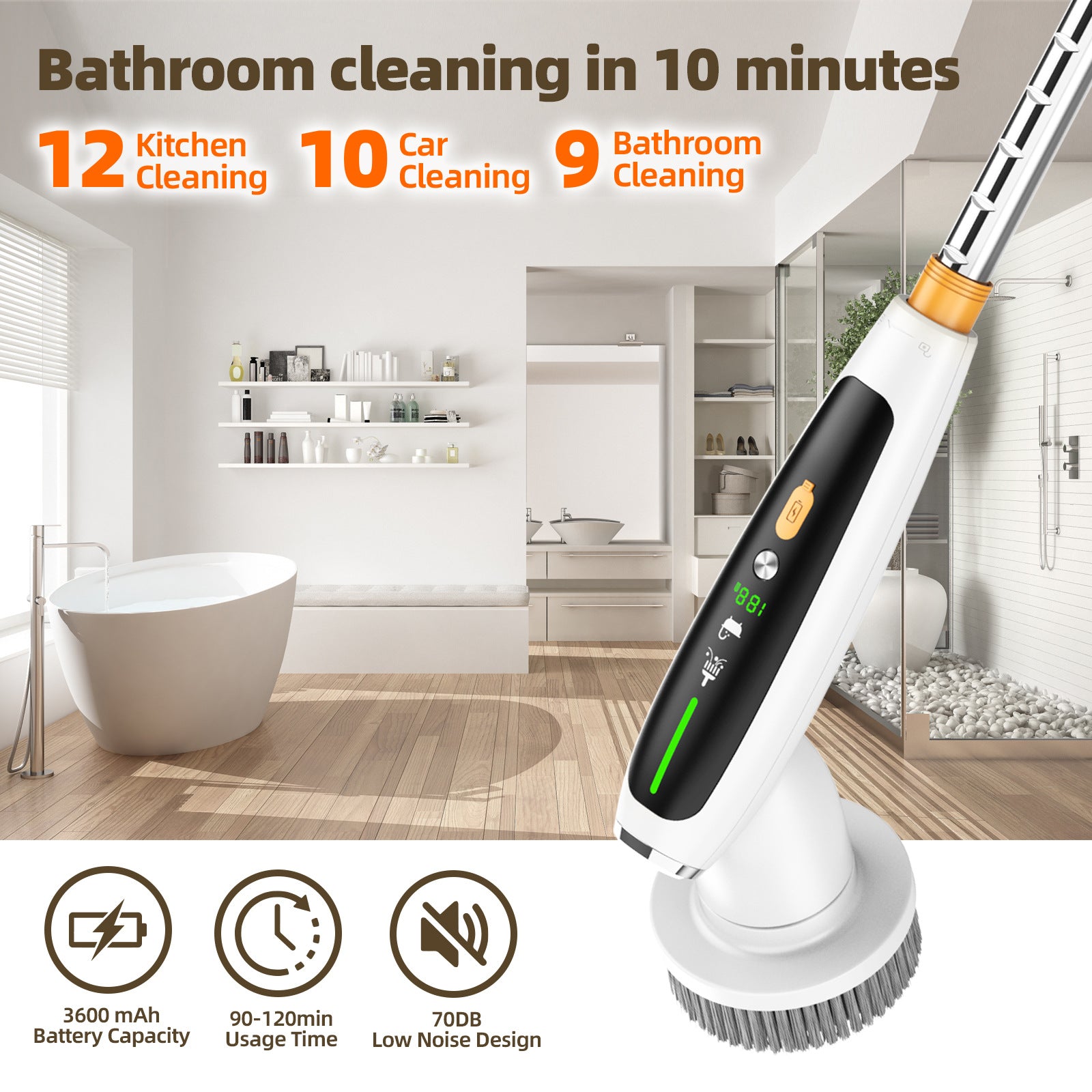 Powerful Torque Silent Extendable Smart-Sensing Electric — view 4
