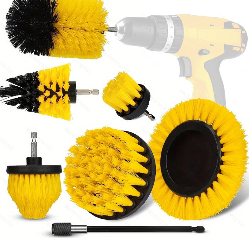 Yellow and Black Complete 7-Piece Drill — view 2