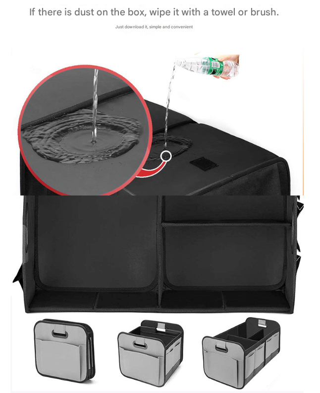 Heavy Duty 65L Car Boot Organiser — view 8