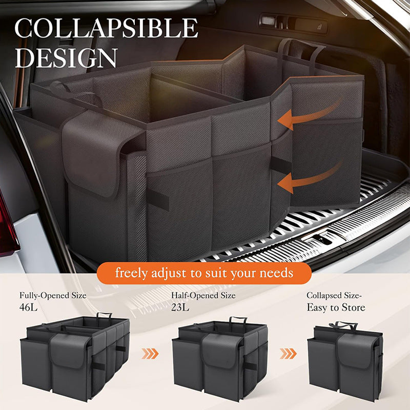 Car Trunk Storage Box Foldable Organiser — view 4