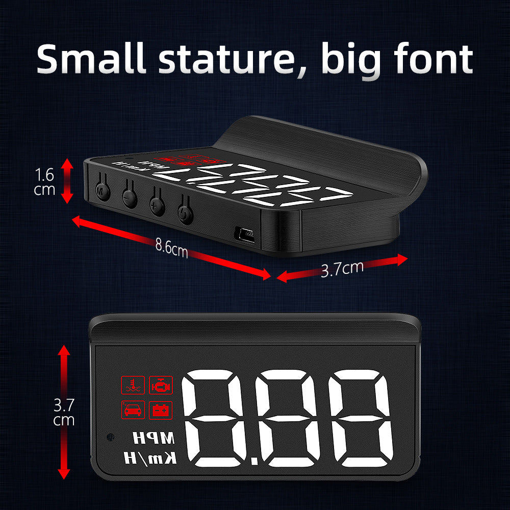 Compact OBD2 Car Head-Up Display — view 4