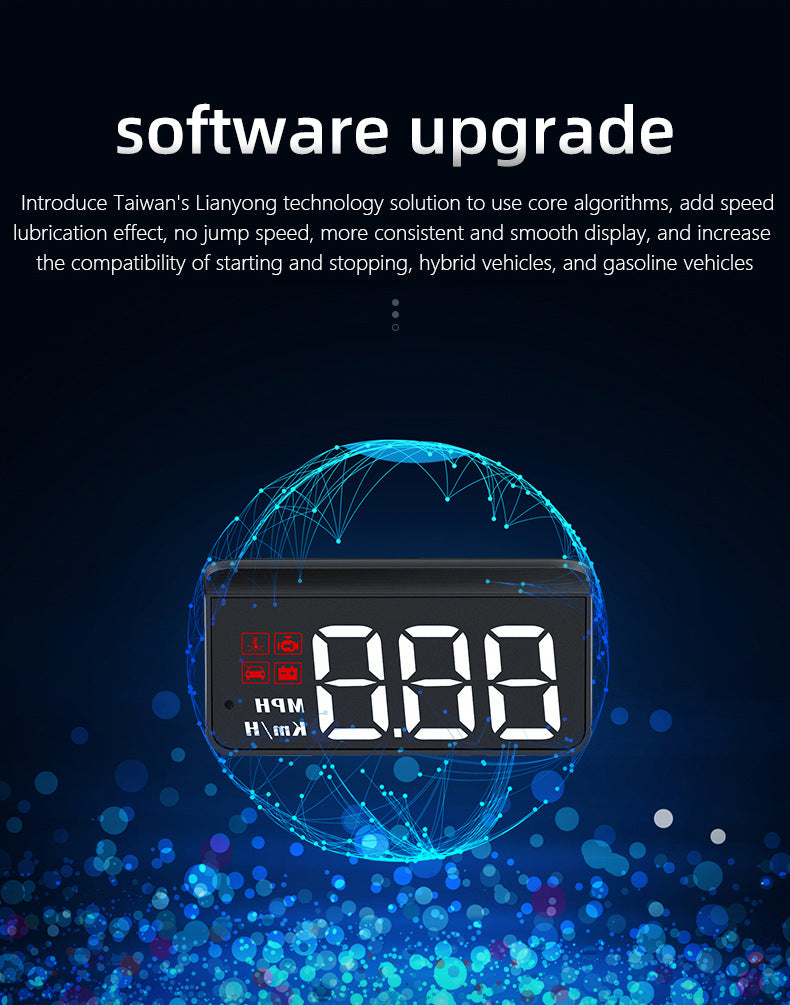 Compact OBD2 Car Head-Up Display — view 10