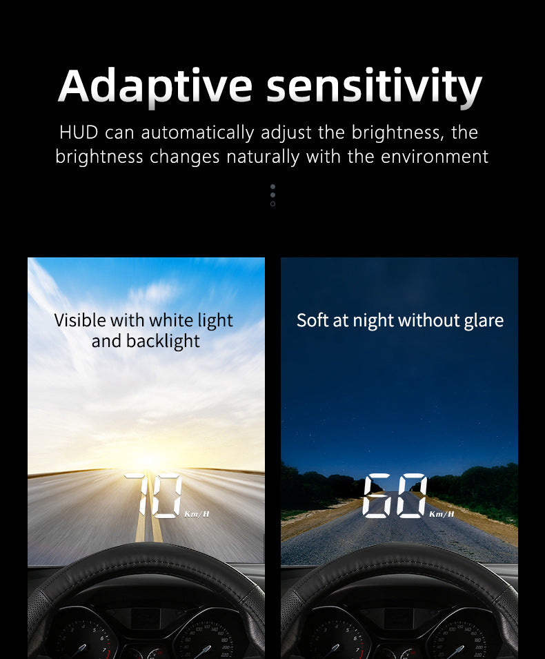 Compact OBD2 Car Head-Up Display — view 12