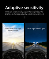 Compact OBD2 Car Head-Up Display — view 12