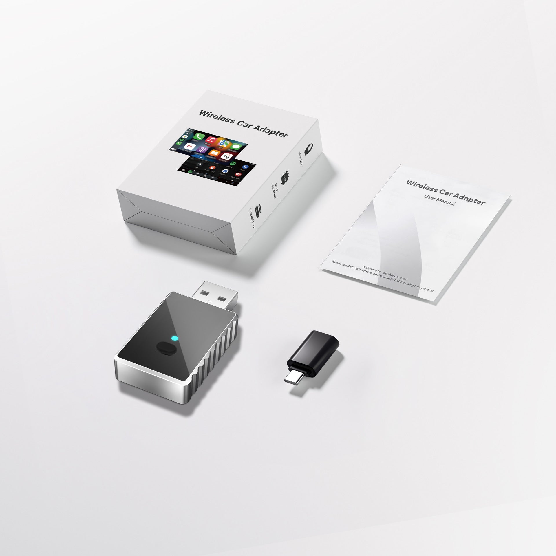 Mini 2-in-1 Wireless CarPlay — view 4