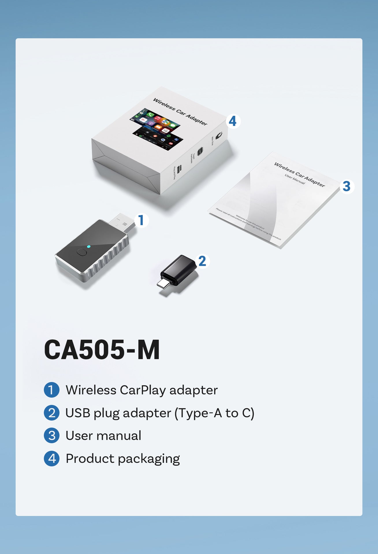 Mini 2-in-1 Wireless CarPlay — view 14