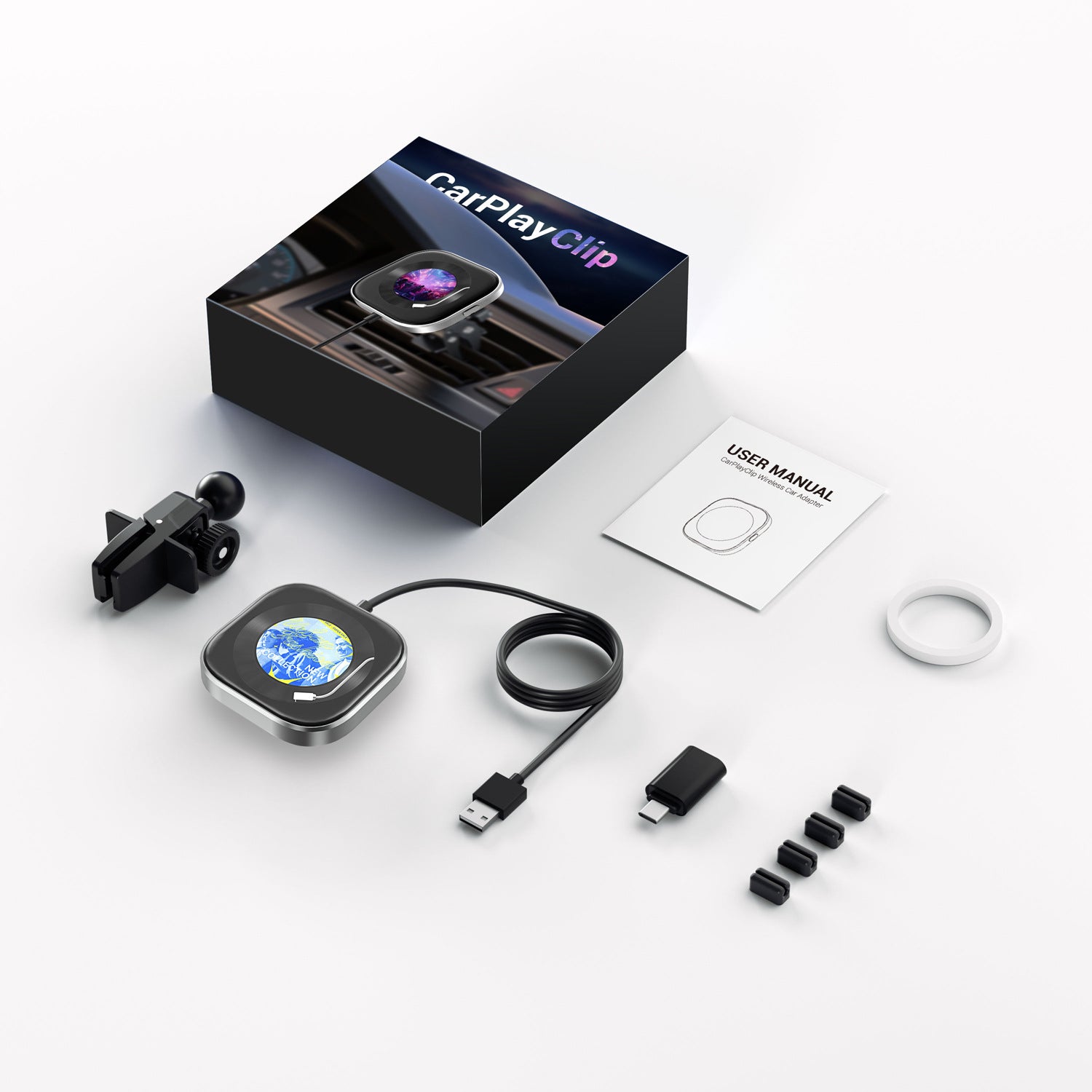 Wireless CarPlay Adapter with 1.6 — view 3
