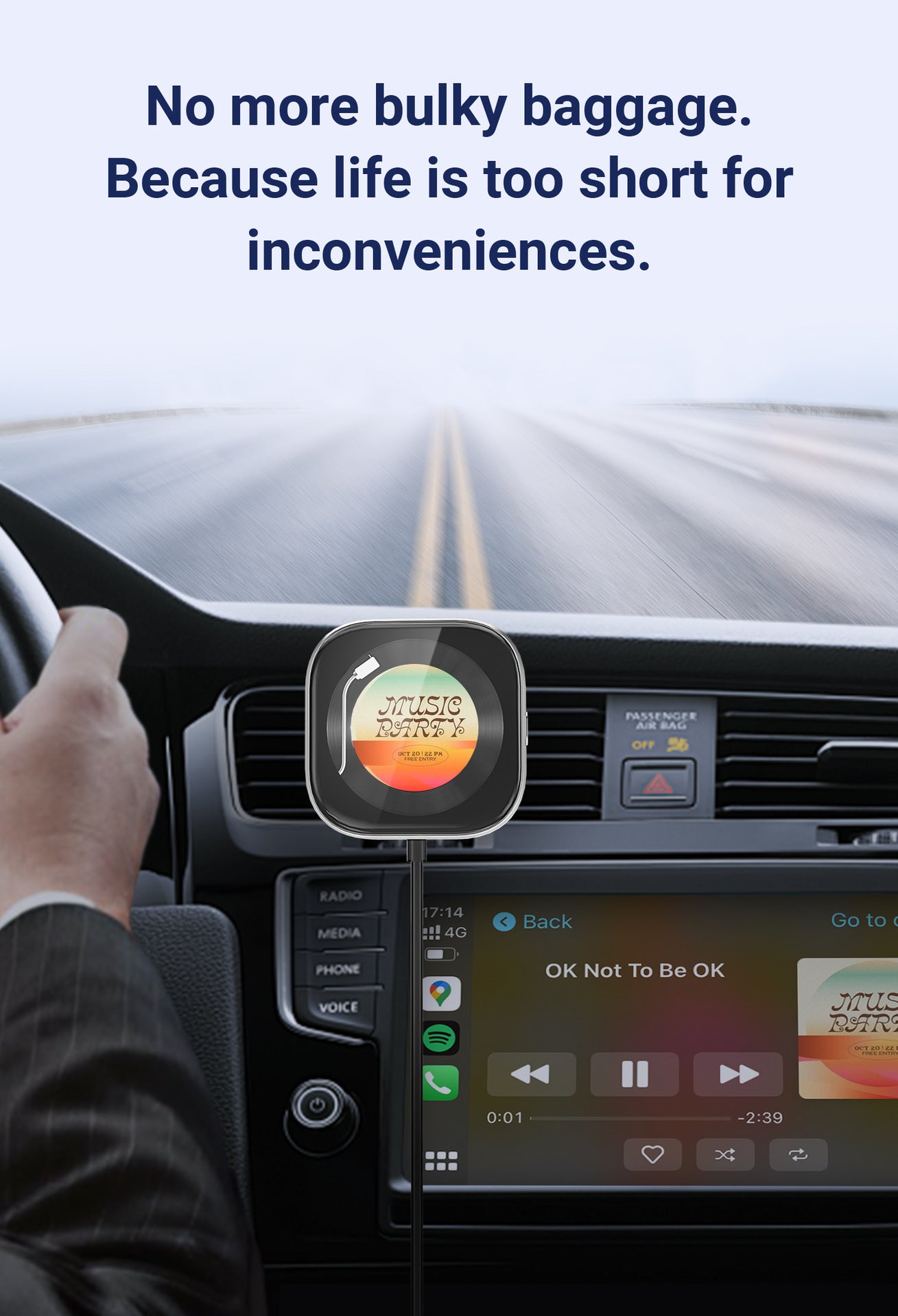 Wireless CarPlay Adapter with 1.6 — view 9