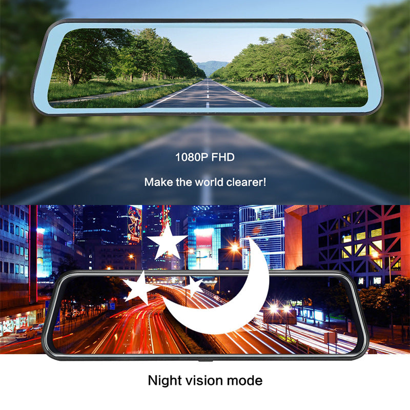 10-Inch Dual Lens Dash Cam — view 3