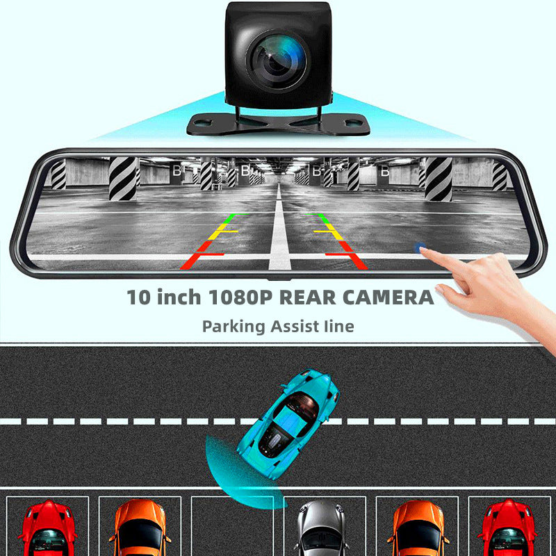 10-Inch Dual Lens Dash Cam — view 4