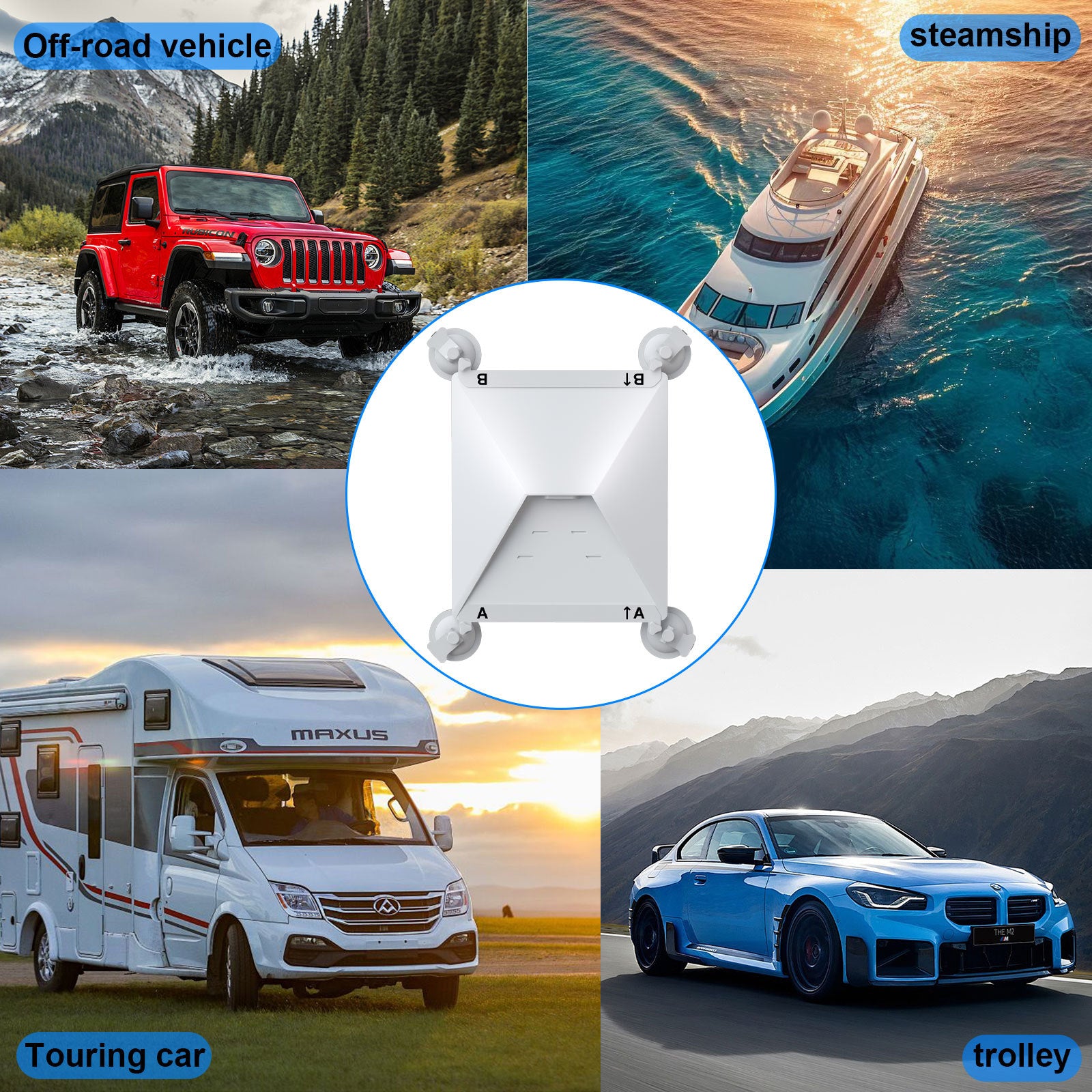 Heavy-Duty Suction Cup Mount for — view 8