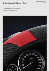 2-Pack Carbon Fibre Steering Wheel Cover — view 8