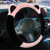 Plush Cat Ear Steering Wheel Cover — view 9