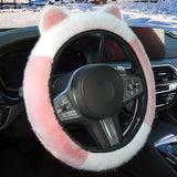 Plush Cat Ear Steering Wheel Cover — view 8
