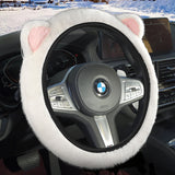Plush Cat Ear Steering Wheel Cover — view 5