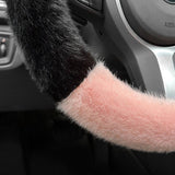 Plush Cat Ear Steering Wheel Cover — view 12
