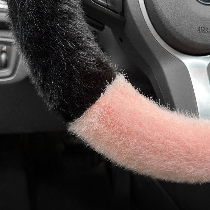 Plush Cat Ear Steering Wheel Cover — view 12