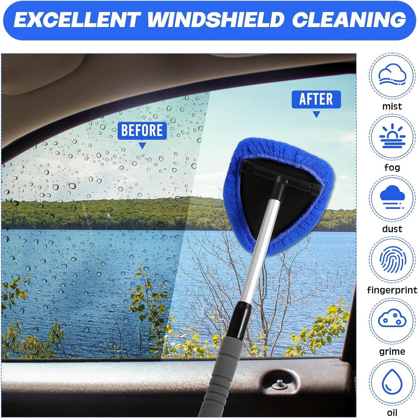 Car Windshield Cleaner Tool, Inside — view 5