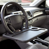Portable car steering wheel tray 2-in-1 — view 4