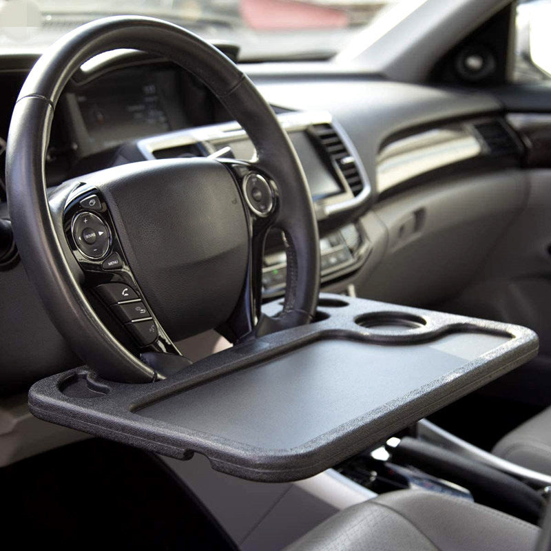 Portable car steering wheel tray 2-in-1 — view 4