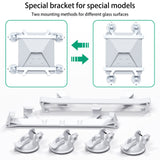 Mini car suction mount bracket universal glass — view 5