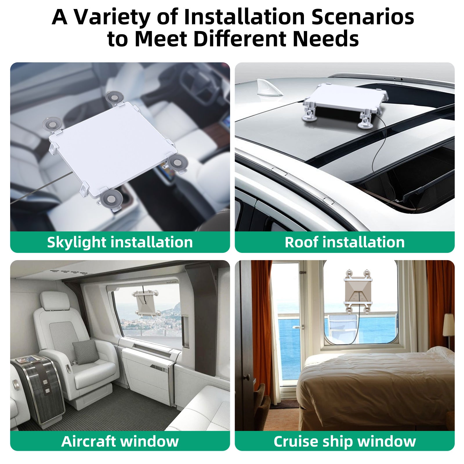 Mini car suction mount bracket universal glass — view 6