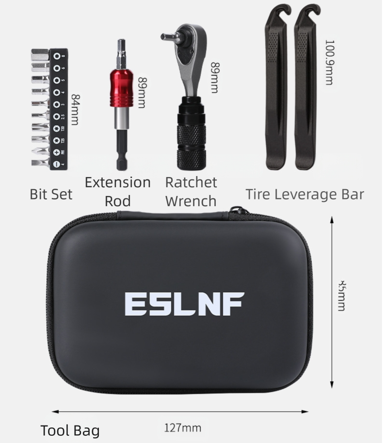 Compact Bicycle Ratchet Tool Kit — view 5