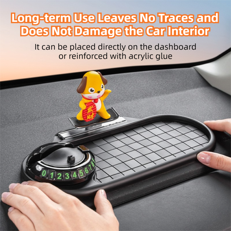 3-in-1 Cute Animal Car Dashboard — view 4