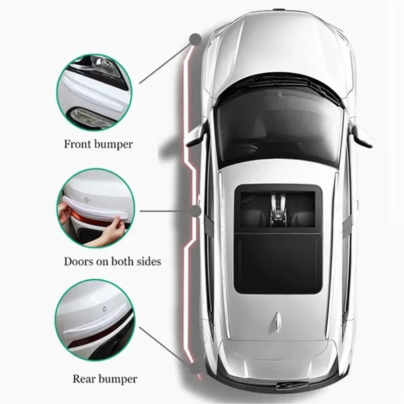 3-PCS Universal Car Bumper Protector — view 5