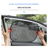 Black Universal Car Window Sun — view 7