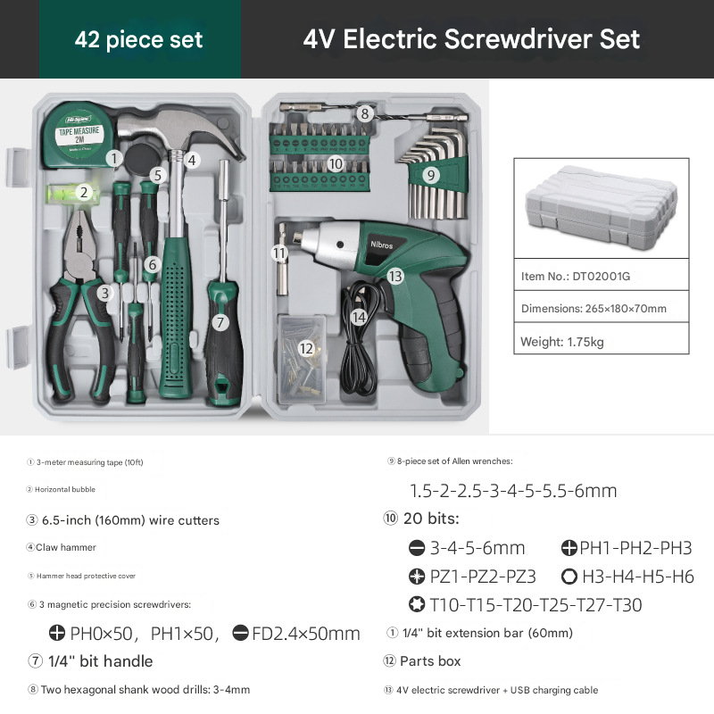 42 Piece Home Tool Set — view 3